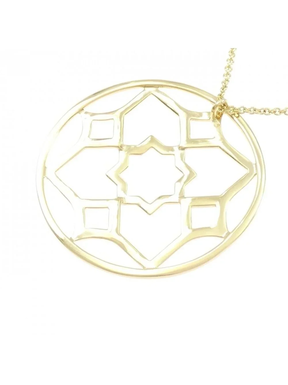 Tiffany & Co Paloma Zellige Medallion Necklace